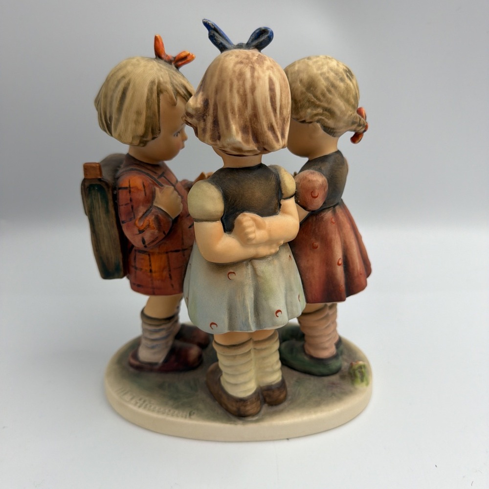 1972 Hummel Goebel W Germany School Girls Figurine 177/III 9.5" - Picture 7 of 12